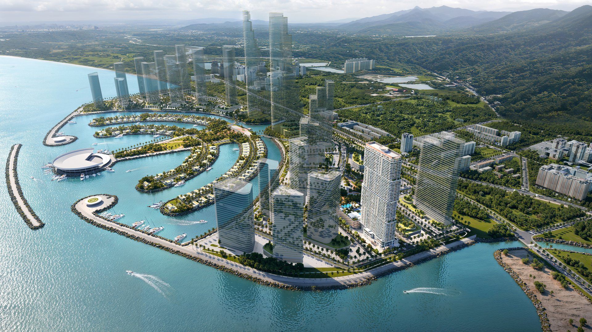 Ambassadori Island masterplan