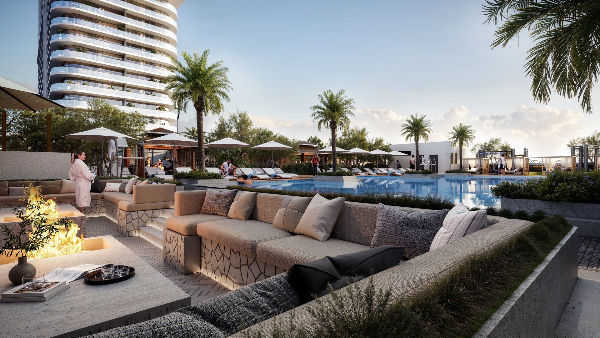 Pool lounge