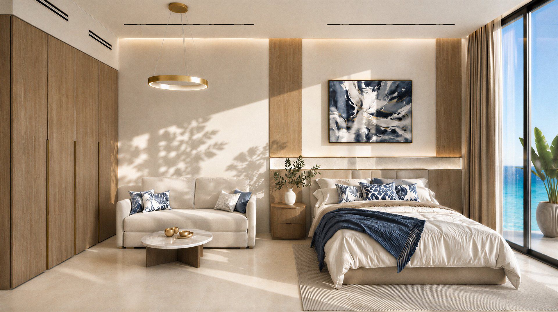 Apartment with a sea view